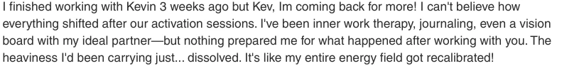 Follow-up client message about a recurring pattern