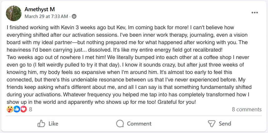 Client message about a recurring pattern